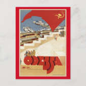 Odessa, Odesa, Ukraine Vintage Travel Postkarte (Vorderseite)