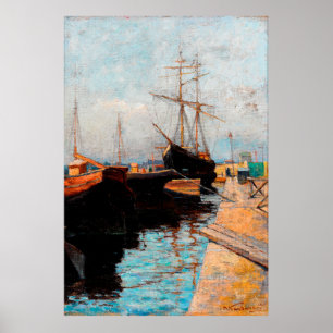 Odessa Port von Vassily Kandinsky Poster