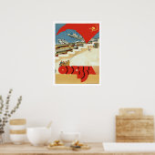 Odessa, sowjetische Gewerkschaft, Vintage-Reisepla Poster (Küche)