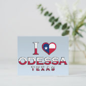 Odessa, Texas Postkarte (Stehend Vorderseite)