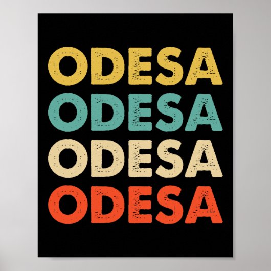 Odessa Ukraine Poster (Vorne)