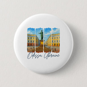 Odessa Ukraine Reise Trip Pinselstrich Odessa S Button