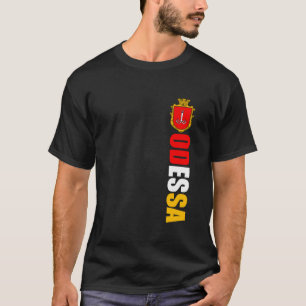 Odessa Ukraine Souvenirs Flag Odesa Geschenk Proud T-Shirt