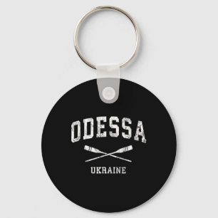 Odessa Ukraine Vintage nautische Paddel Sports Rud Schlüsselanhänger