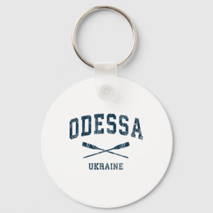 Odessa Ukraine Vintage-nautische Paddel Sportsrude Schlüsselanhänger
