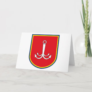 Odessa Wappen-Grußkarte Karte