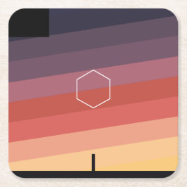 ODESZA als Ausgleich Minimalistischer Untersetzer