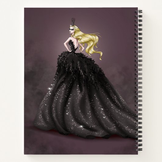 Odette / Odile Spiral Notebook Notizblock (Rückseite)