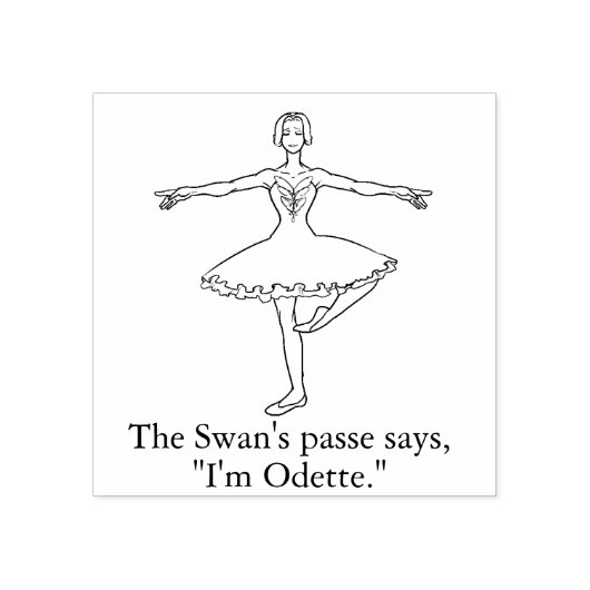 Odette-Straße Gummistempel (Prägung)