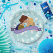 ODETTE- u. Derek-Party-Teller (9 Zoll) Pappteller (Party)