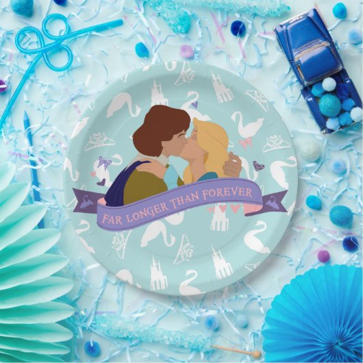 ODETTE- u. Derek-Party-Teller (9 Zoll) Pappteller (Party)