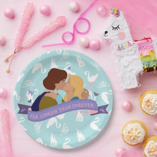 ODETTE- u. Derek-Party-Teller (9 Zoll) Pappteller (Party)