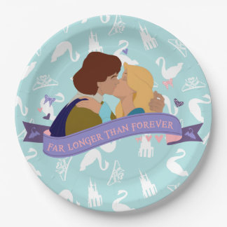 ODETTE- u. Derek-Party-Teller (9 Zoll) Pappteller