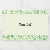 Odia Lebensmitteletikett (Einzelnes Label)