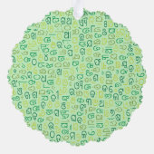 Odia Ornament Karte (Rückseite)