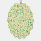 Odia Ornament Karte (Links)