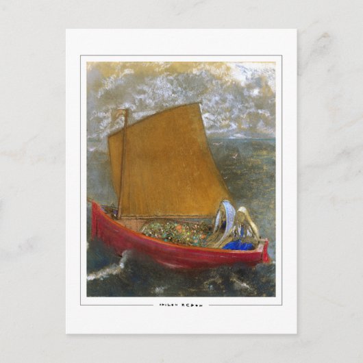 Odilon Redon #11 - Fine Art Postcard Postkarte (Vorderseite)