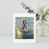 Odilon Redon #12 - Fine Art Postcard Postkarte (Stehend Vorderseite)