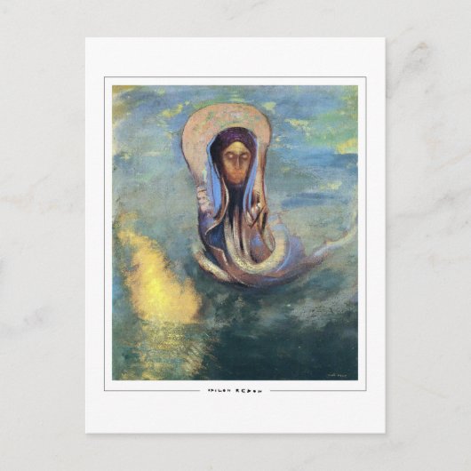 Odilon Redon #12 - Fine Art Postcard Postkarte (Vorderseite)