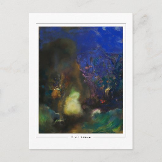 Odilon Redon #15 - Fine Art Postcard Postkarte (Vorderseite)