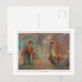 Odilon Redon #20 - Fine Art Postcard Postkarte (Vorne/Hinten)