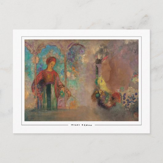 Odilon Redon #20 - Fine Art Postcard Postkarte (Vorderseite)