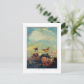 Odilon Redon #22 - Fine Art Postcard Postkarte (Stehend Vorderseite)