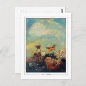 Odilon Redon #22 - Fine Art Postcard Postkarte (Vorne/Hinten)
