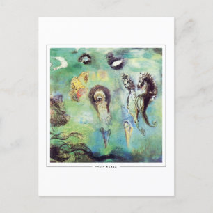 Odilon Redon #234 - Fine Art Postcard Postkarte