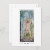 Odilon Redon #256 - Fine Art Postcard Postkarte (Vorne/Hinten)