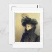 Odilon Redon #299 - Fine Art Postcard Postkarte (Vorne/Hinten)