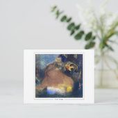 Odilon Redon #2 - Fine Art Postcard Postkarte (Stehend Vorderseite)