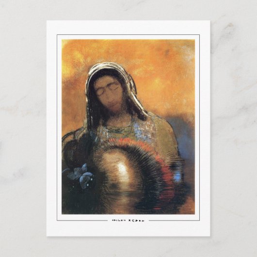 Odilon Redon #315 - Fine Art Postcard Postkarte (Vorderseite)