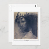 Odilon Redon #391 - Fine Art Postcard Postkarte (Vorne/Hinten)