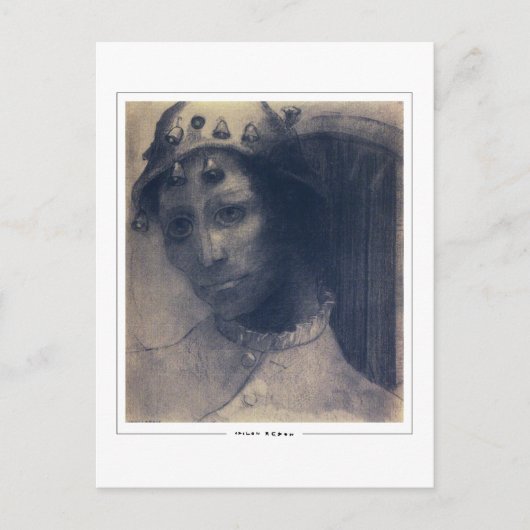 Odilon Redon #391 - Fine Art Postcard Postkarte (Vorderseite)