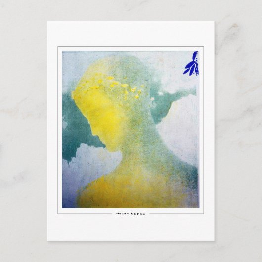 Odilon Redon #4 - Fine Art Postcard Postkarte (Vorderseite)