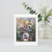 Odilon Redon #528 - Fine Art Postcard Postkarte (Stehend Vorderseite)