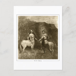 Odilon Redon #573 - Fine Art Postcard Postkarte