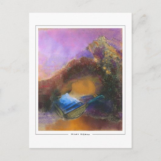 Odilon Redon #639 - Fine Art Postcard Postkarte (Vorderseite)