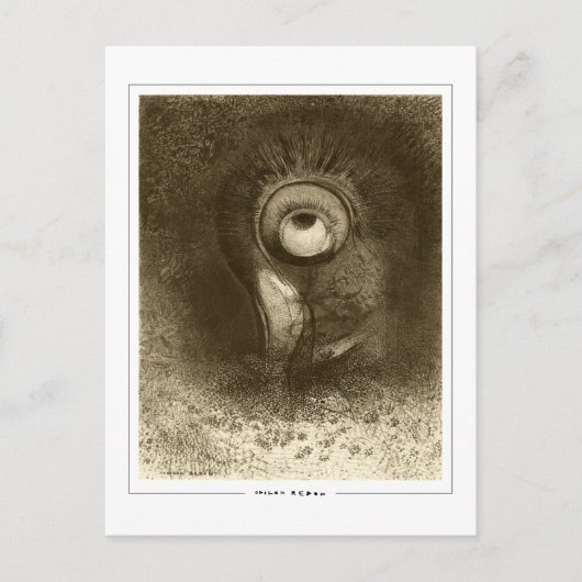 Odilon Redon #675 - Fine Art Postcard Postkarte (Vorderseite)