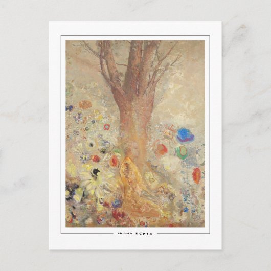 Odilon Redon #6 - Fine Art Postcard Postkarte (Vorderseite)