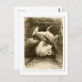 Odilon Redon #729 - Fine Art Postcard Postkarte (Vorne/Hinten)