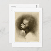 Odilon Redon #733 - Fine Art Postcard Postkarte (Vorne/Hinten)