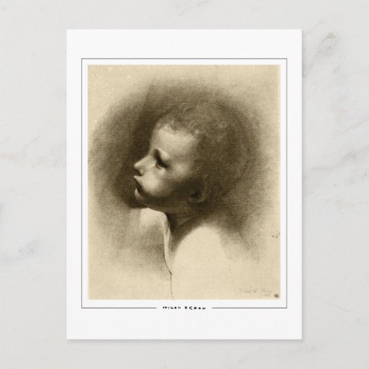 Odilon Redon #733 - Fine Art Postcard Postkarte (Vorderseite)