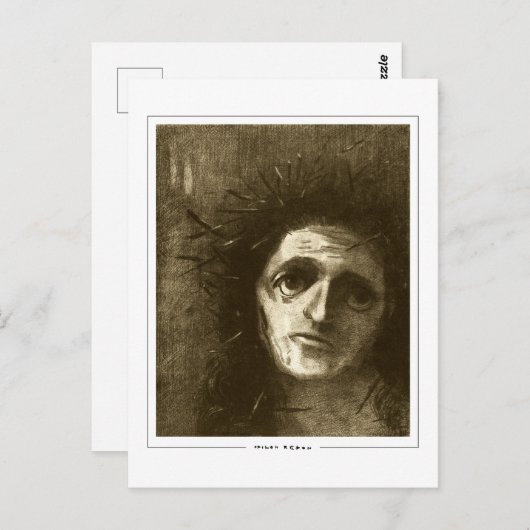 Odilon Redon #740 - Fine Art Postcard Postkarte (Vorne/Hinten)