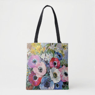 Odilon Redon Anemones Blume - Kunstsymbolismus Tasche
