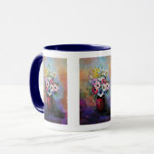Odilon Redon Anemones - Kunstsymbolismus Tasse (Vorderseite Links)