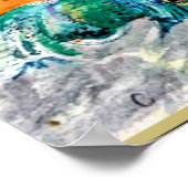 Odilon Redon - Apollo Riding a Green Monster Poster (Ecke)