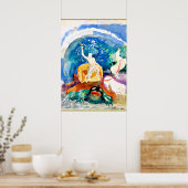 Odilon Redon - Apollo Riding a Green Monster Poster (Küche)