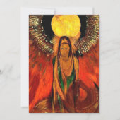 Odilon Redon Artwork, The Flame, (Vorderseite)